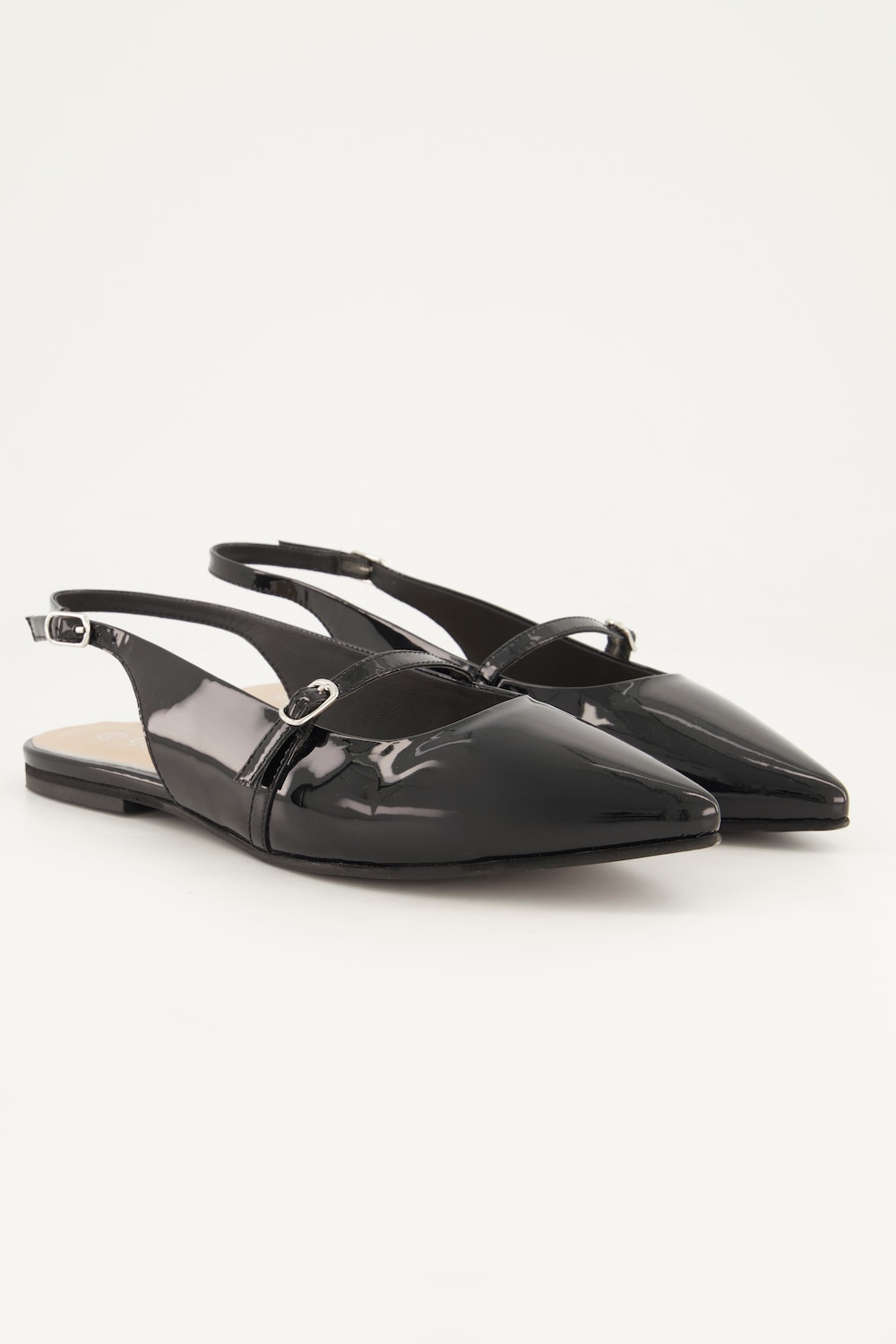 Leder-Ballerinas, Damen, schwarz, Größe: 40, Leder, Ulla Popken Leder-Ballerinas, Damen, schwarz, Größe: 40, Leder, Ulla Popken von Ulla Popken