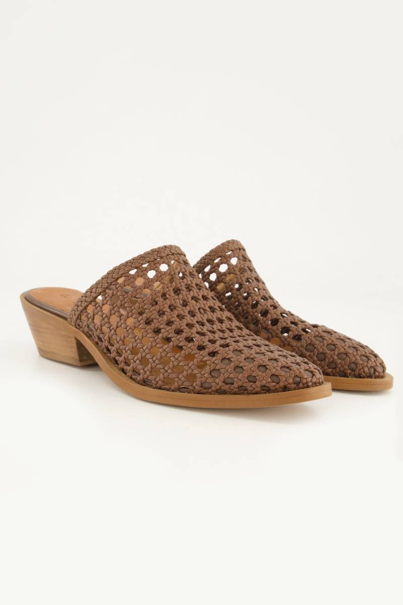 Leder-Mules, Damen, braun, Größe: 43, Leder, Ulla Popken Leder-Mules, Damen, braun, Größe: 43, Leder, Ulla Popken von Ulla Popken