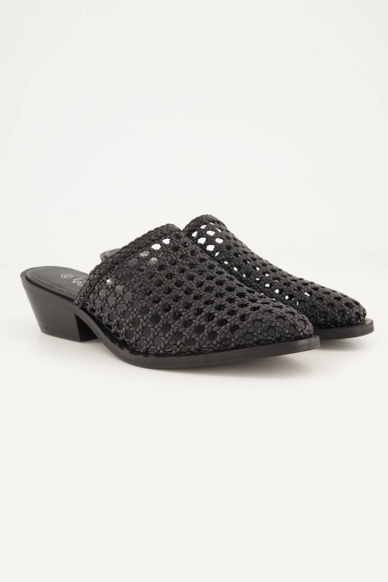 Leder-Mules, Damen, schwarz, Größe: 38, Leder, Ulla Popken Leder-Mules, Damen, schwarz, Größe: 38, Leder, Ulla Popken von Ulla Popken