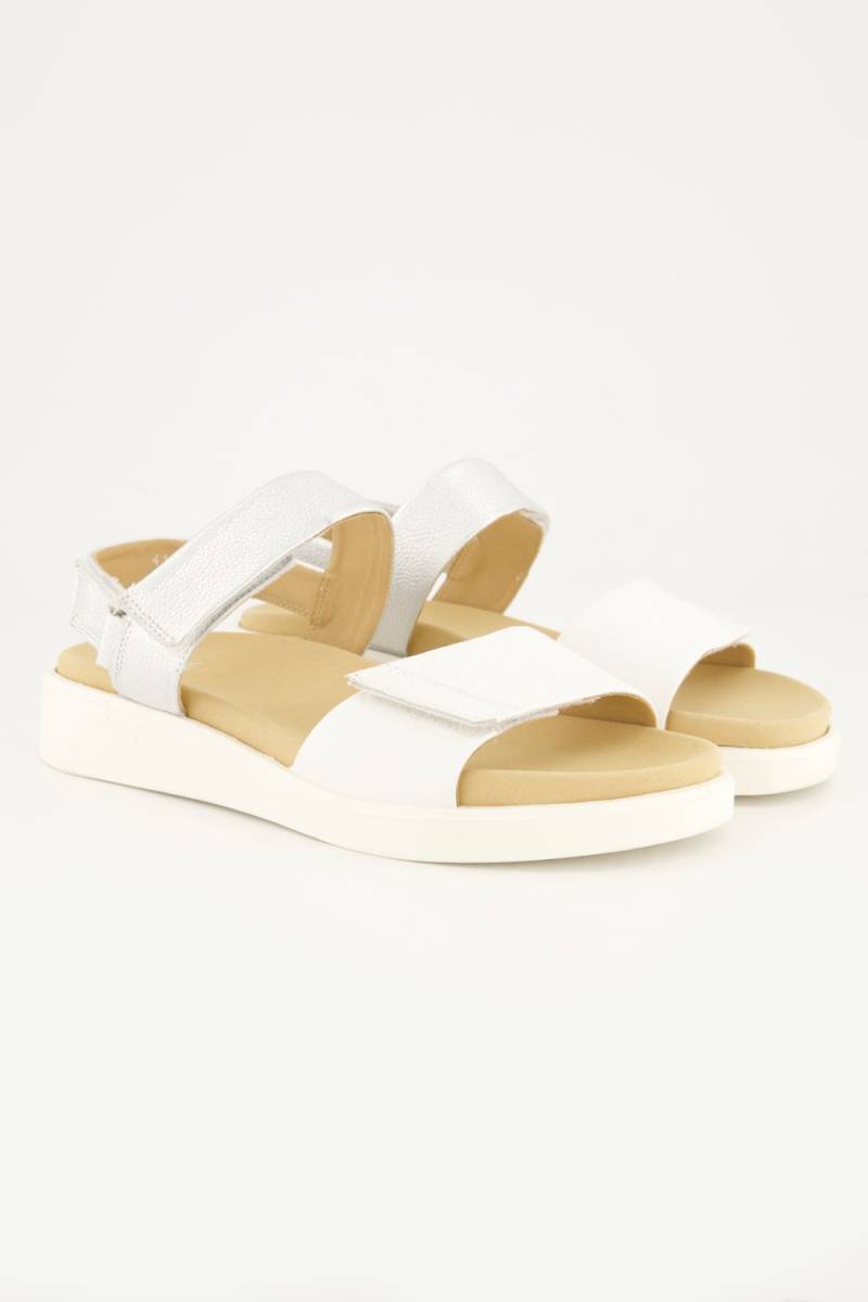 Leder-Sandalen, Damen, beige, Größe: 40, Sonstige/Leder, Ulla Popken von Ulla Popken