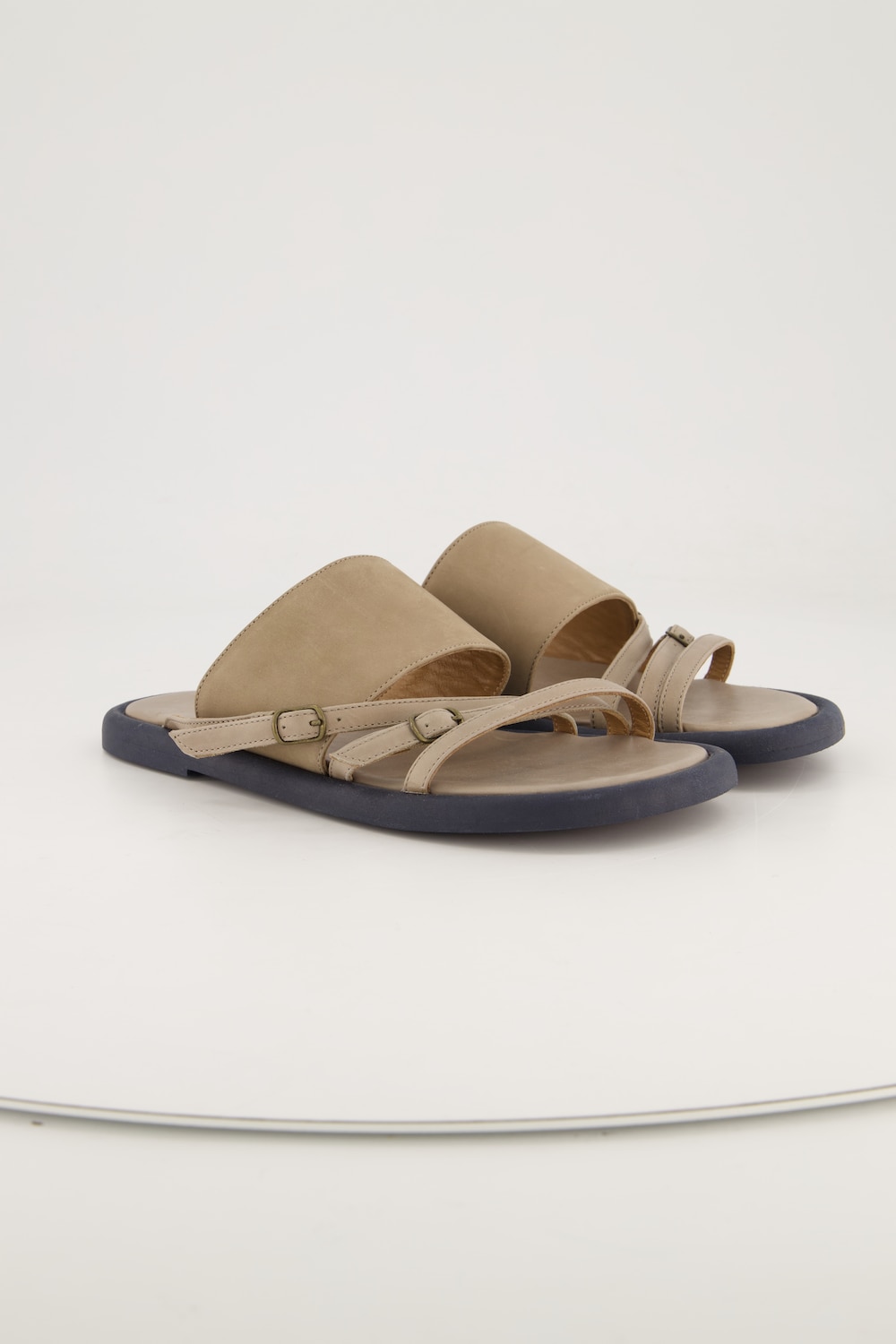 Leder-Sandalen, Damen, braun, Größe: 40, Leder, Ulla Popken von Ulla Popken