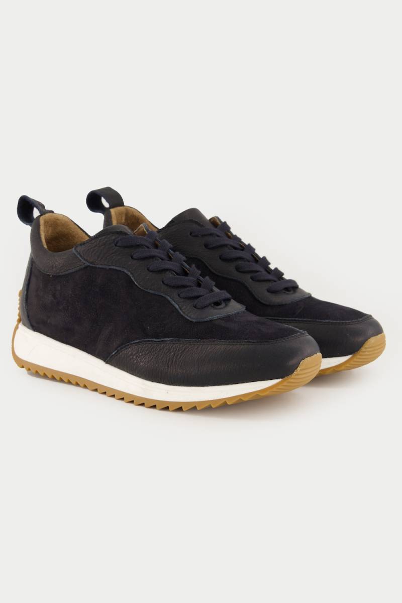 Leder-Sneaker, Damen, blau, Größe: 41, Leder, Ulla Popken Leder-Sneaker, Damen, blau, Größe: 41, Leder, Ulla Popken von Ulla Popken