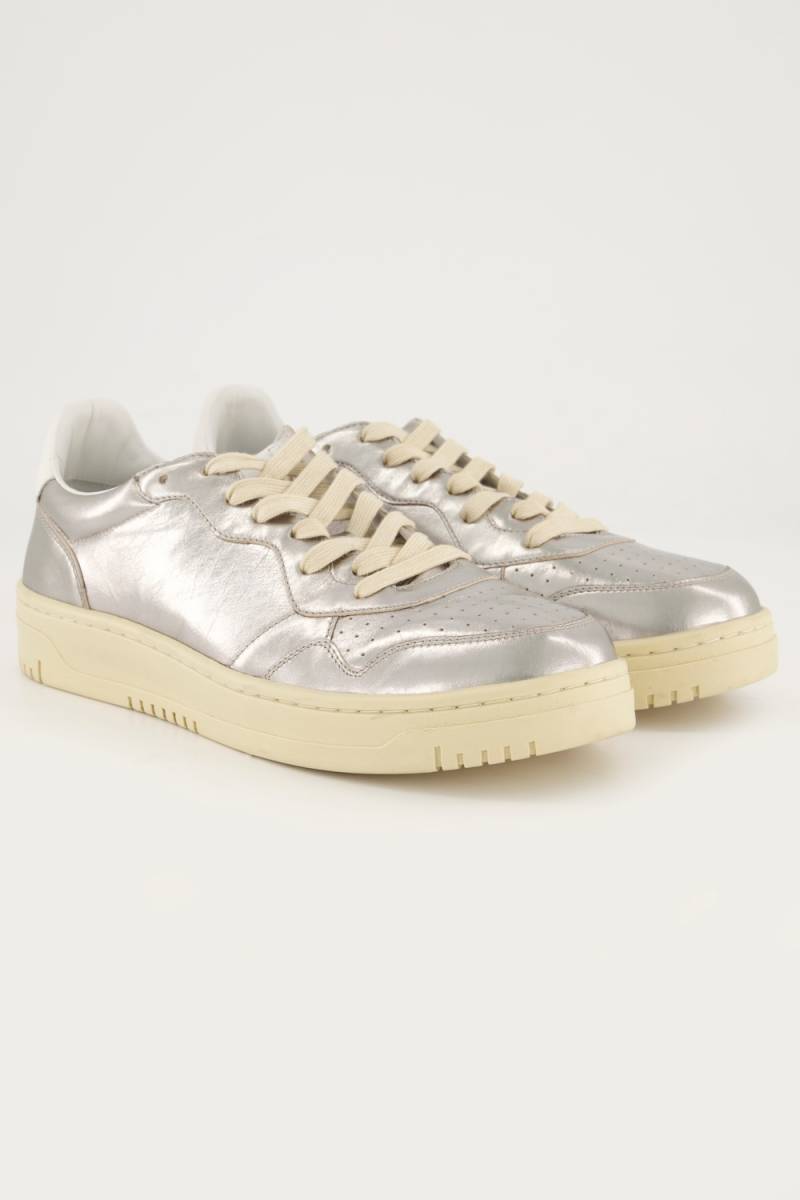 Leder-Sneaker, Damen, grau, Größe: 41, Sonstige/Leder, Ulla Popken von Ulla Popken