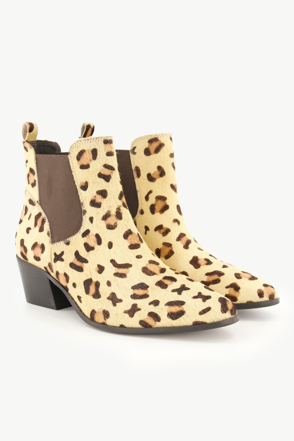 Leder-Stiefeletten, Damen, beige, Größe: 38, Sonstige/Leder, Ulla Popken Leder-Stiefeletten, Damen, beige, Größe: 38, Sonstige/Leder, Ulla Popken von Ulla Popken