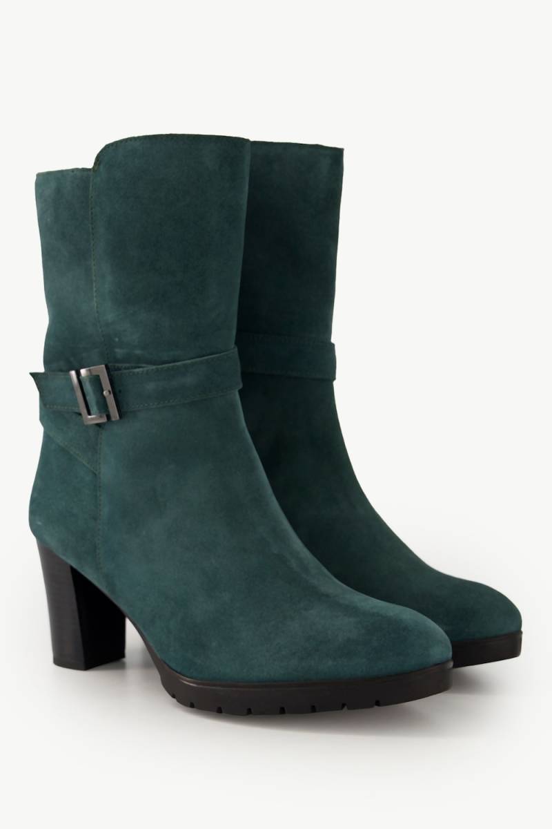 Leder-Stiefeletten, Damen, grün, Größe: 42, Sonstige/Leder, Ulla Popken Leder-Stiefeletten, Damen, grün, Größe: 42, Sonstige/Leder, Ulla Popken von Ulla Popken