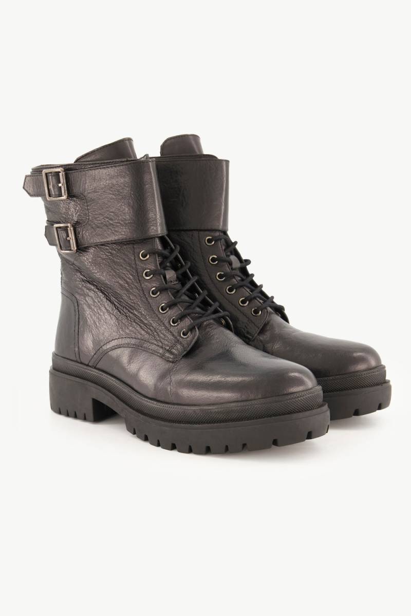 Leder-Stiefeletten, Damen, schwarz, Größe: 41, Sonstige/Leder, Ulla Popken Leder-Stiefeletten, Damen, schwarz, Größe: 41, Sonstige/Leder, Ulla Popken von Ulla Popken