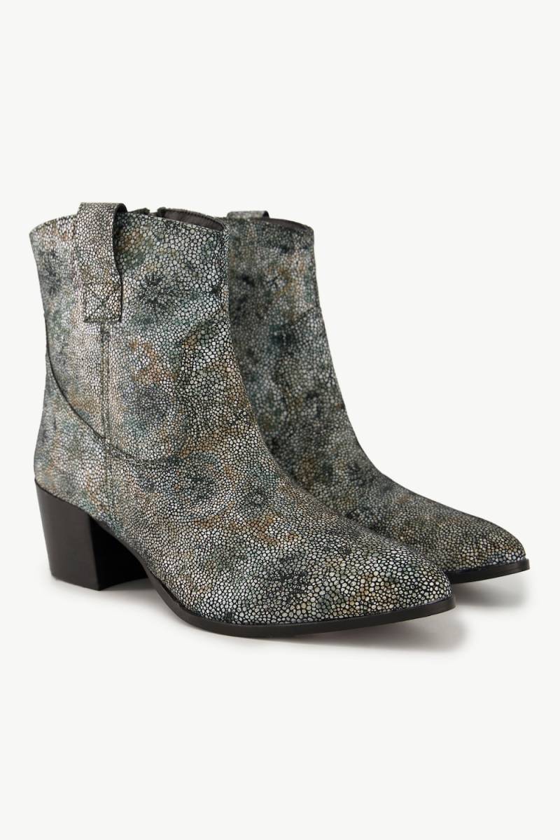 Leder-Stiefeletten, Damen, schwarz, Größe: 42, Leder/Synthetische Fasern, Ulla Popken Leder-Stiefeletten, Damen, schwarz, Größe: 42, Leder/Synthetische Fasern, Ulla Popken von Ulla Popken
