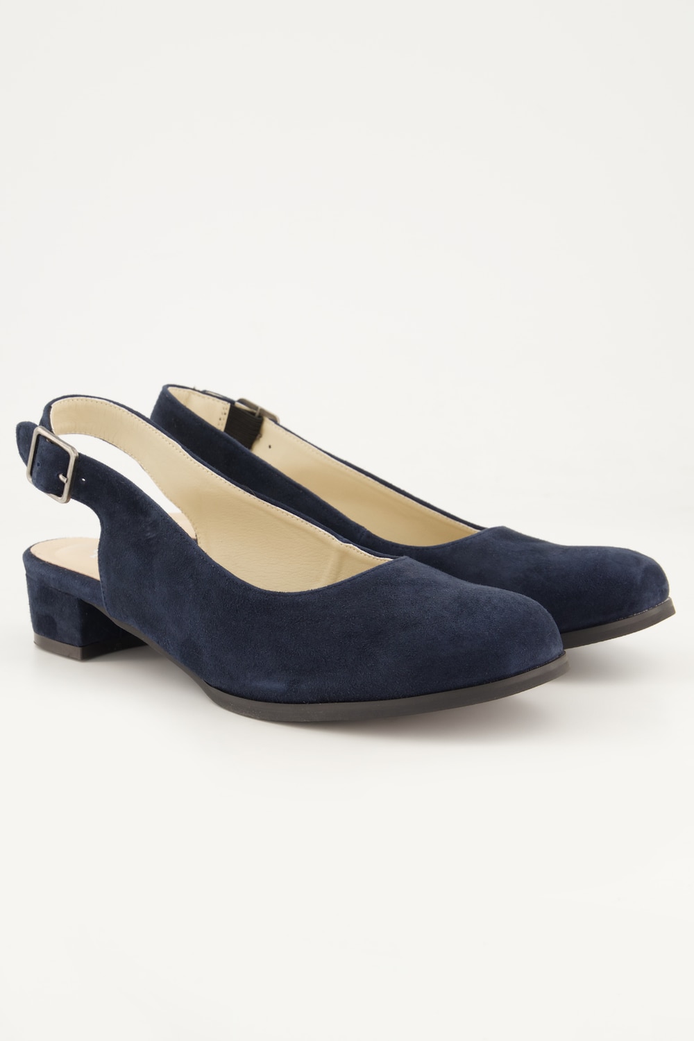 Lederpumps, Damen, blau, Größe: 39, Leder, Ulla Popken von Ulla Popken