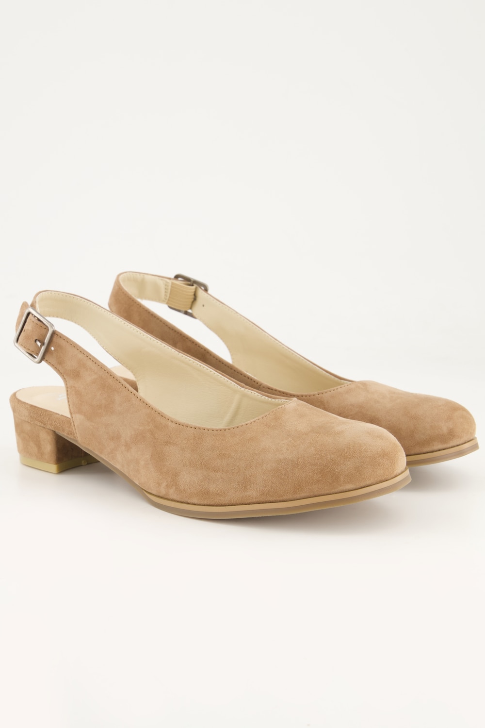 Lederpumps, Damen, braun, Größe: 38, Leder, Ulla Popken von Ulla Popken