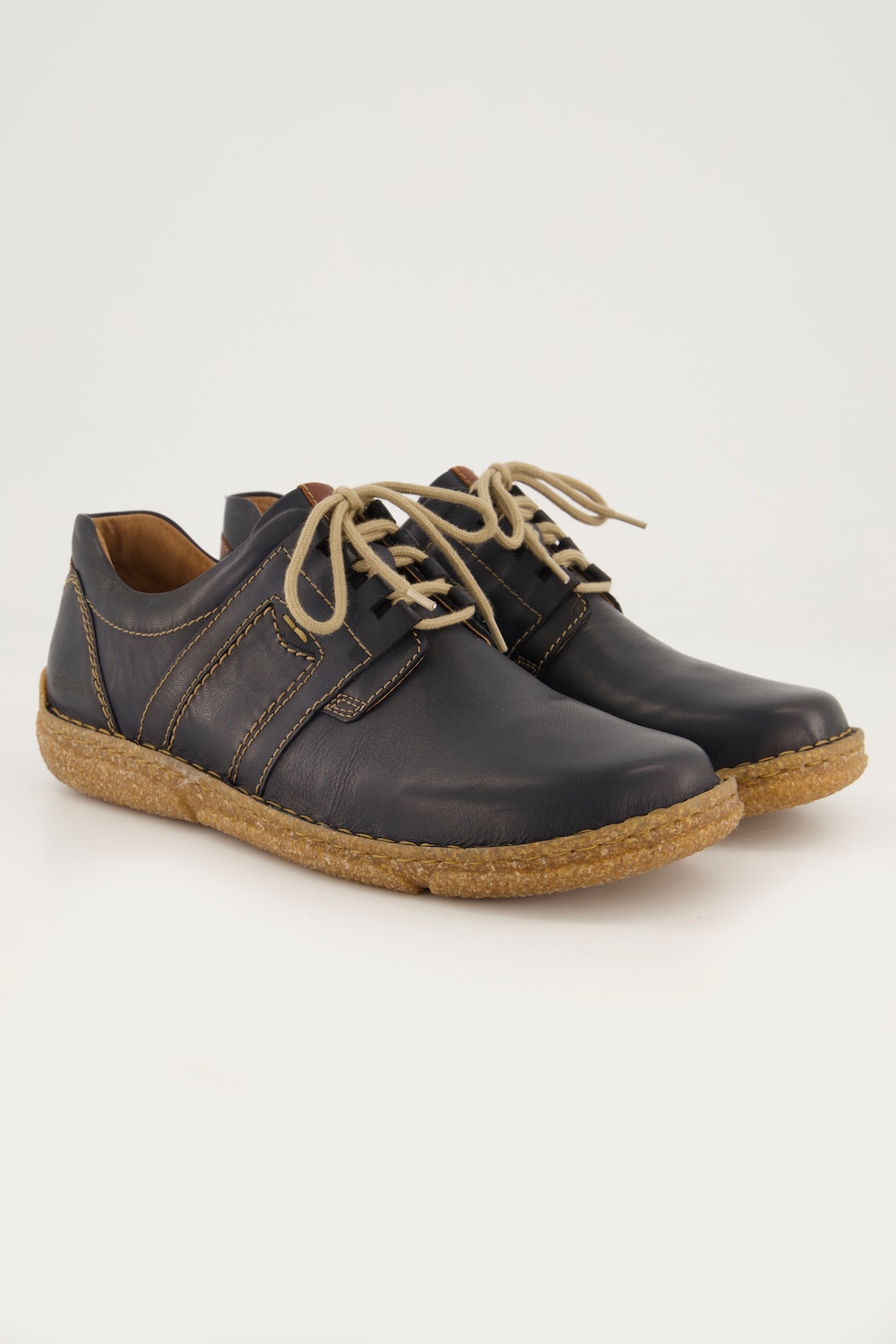 Lederschuh, Damen, blau, Größe: 43, Leder, Ulla Popken von Ulla Popken