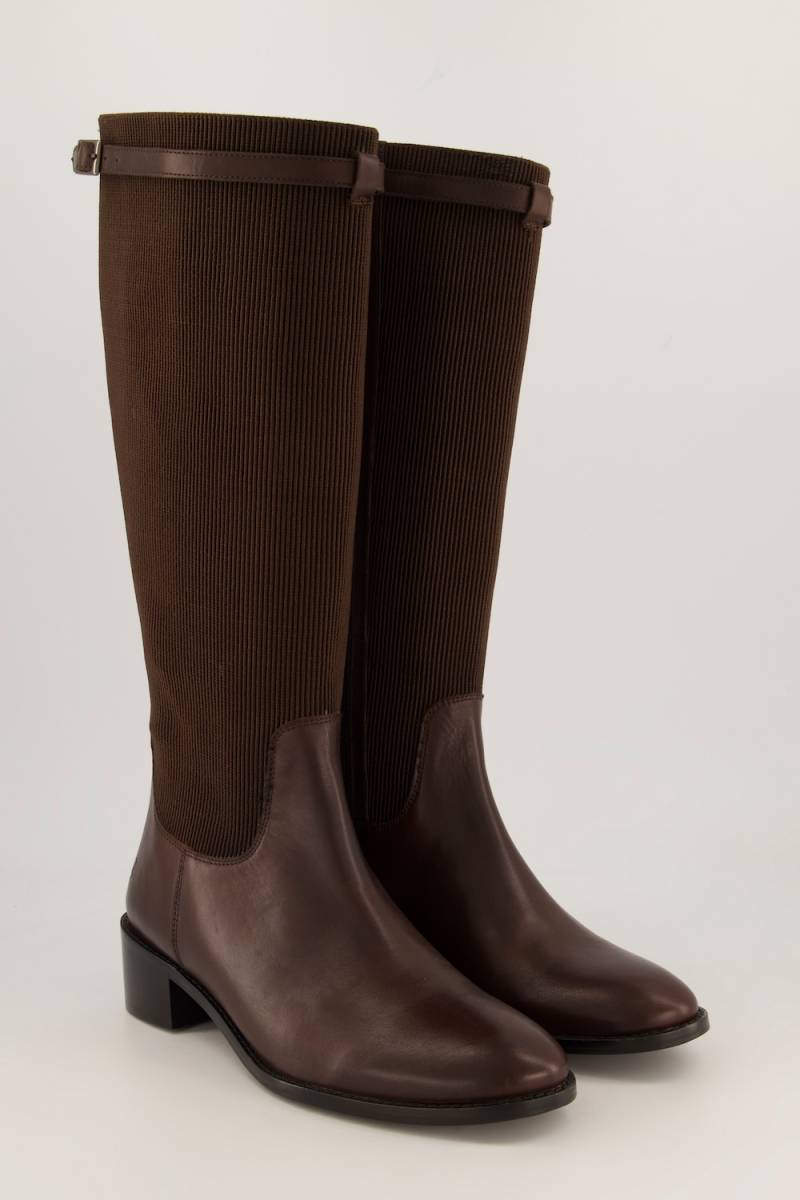 Lederstiefel, Damen, braun, Größe: 41, Synthetische Fasern/Leder, Ulla Popken Lederstiefel, Damen, braun, Größe: 41, Synthetische Fasern/Leder, Ulla Popken von Ulla Popken