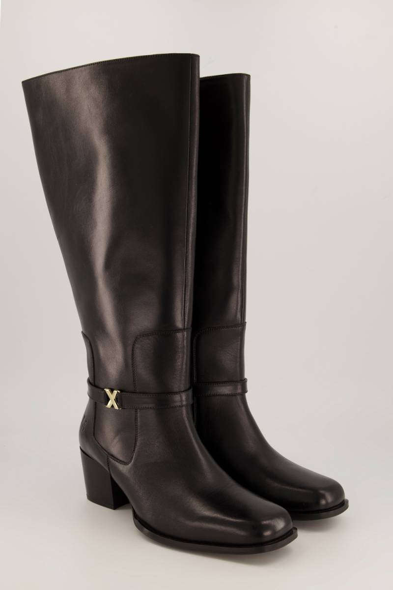 Lederstiefel, Damen, schwarz, Größe: 42, Leder/Synthetische Fasern, Ulla Popken Lederstiefel, Damen, schwarz, Größe: 42, Leder/Synthetische Fasern, Ulla Popken von Ulla Popken