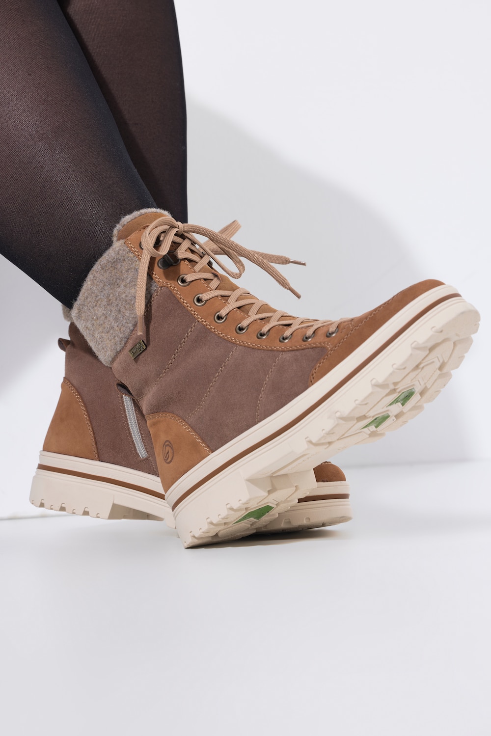 Remonte Leder-Boots, Damen, braun, Größe: 42, Sonstige/Leder/Synthetische Fasern, Ulla Popken von Ulla Popken