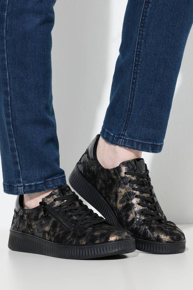 Remonte Leder-Sneaker, Damen, schwarz, Größe: 40, Sonstige, Ulla Popken Remonte Leder-Sneaker, Damen, schwarz, Größe: 40, Sonstige, Ulla Popken von Ulla Popken