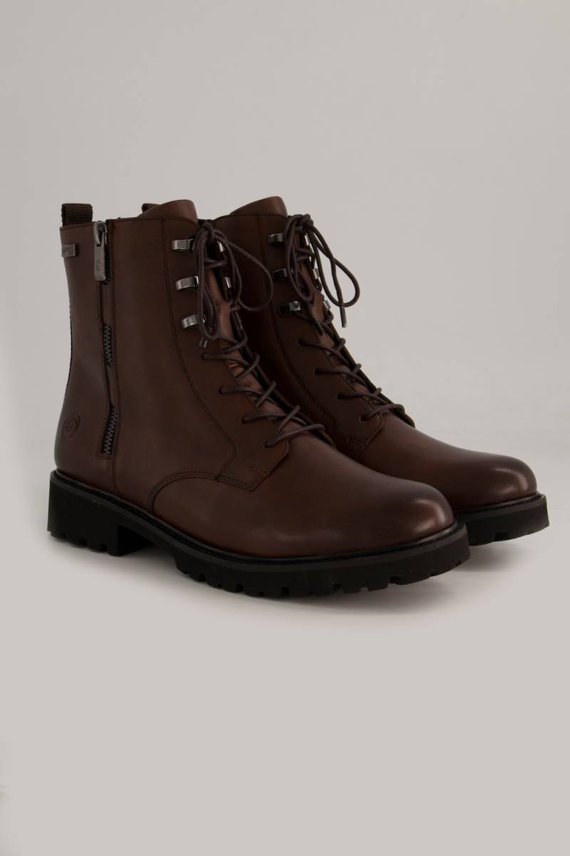 Remonte Leder-Stiefeletten, Damen, braun, Größe: 41, Leder/Sonstige/Synthetische Fasern, Ulla Popken Remonte Leder-Stiefeletten, Damen, braun, Größe: 41, Leder/Sonstige/Synthetische Fasern, Ulla Popken von Ulla Popken