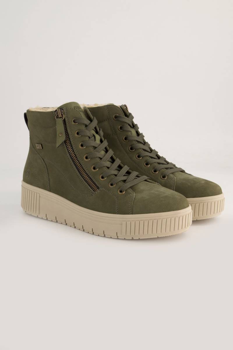 Remonte Lederboots, Damen, grün, Größe: 41, Sonstige/Leder/Synthetische Fasern, Ulla Popken von Ulla Popken