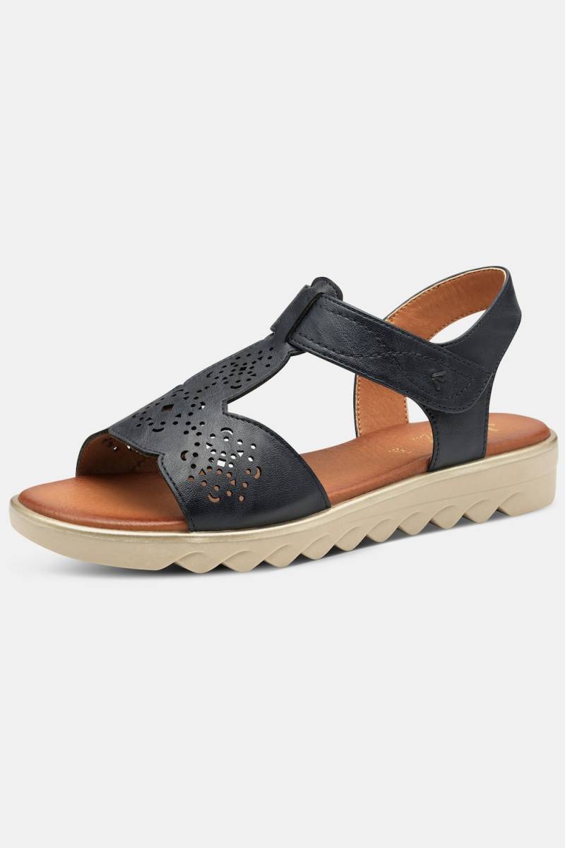 Riemchensandalen, Damen, blau, Größe: 40, Synthetische Fasern, Ulla Popken Riemchensandalen, Damen, blau, Größe: 40, Synthetische Fasern, Ulla Popken von Ulla Popken