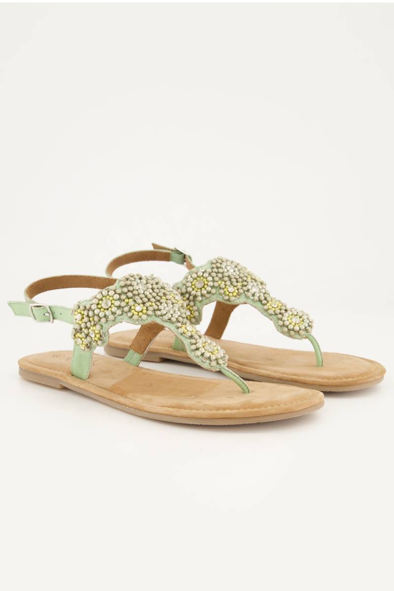 Riemchensandalen, Damen, grün, Größe: 44, Sonstige/Kunststoff/Leder, Ulla Popken Riemchensandalen, Damen, grün, Größe: 44, Sonstige/Kunststoff/Leder, Ulla Popken von Ulla Popken