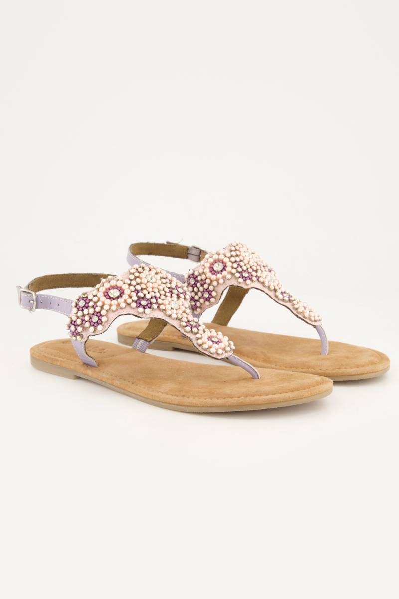 Riemchensandalen, Damen, lila, Größe: 44, Sonstige/Kunststoff/Leder, Ulla Popken Riemchensandalen, Damen, lila, Größe: 44, Sonstige/Kunststoff/Leder, Ulla Popken von Ulla Popken