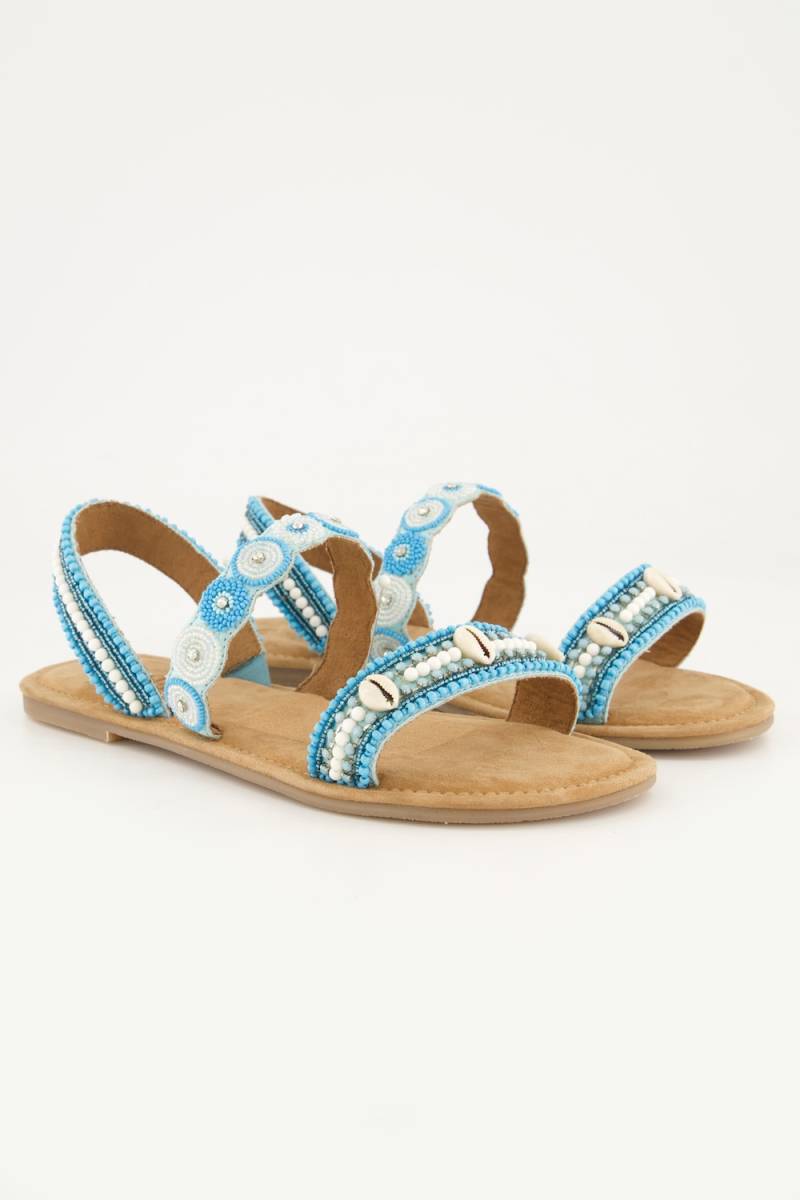 Sandalen, Damen, blau, Größe: 41, Sonstige/Kunststoff, Ulla Popken von Ulla Popken