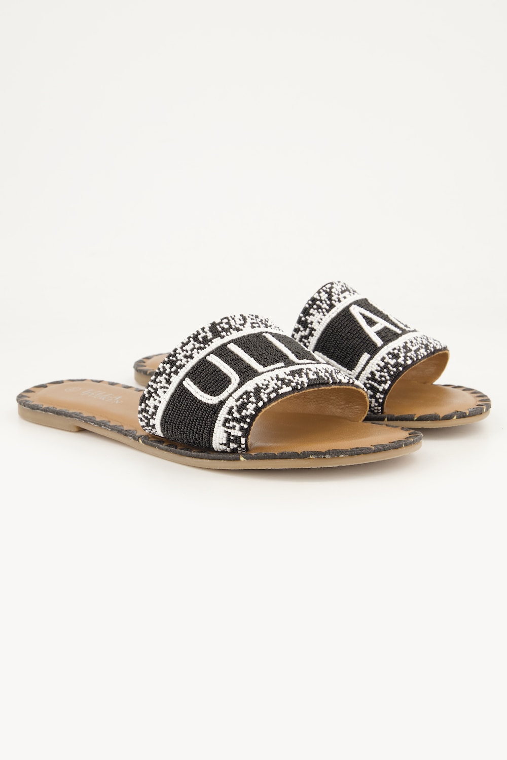 Sandalen, Damen, schwarz, Größe: 39, Leder/Kunststoff, Ulla Popken von Ulla Popken