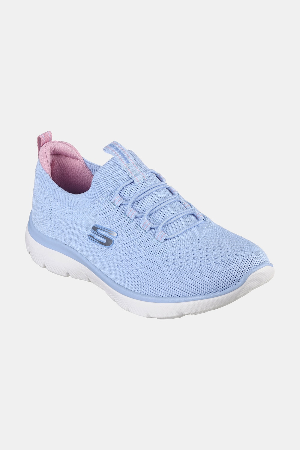 Skechers Schlupf-Sneaker, Damen, blau, Größe: 39, Polyester, Ulla Popken von Ulla Popken