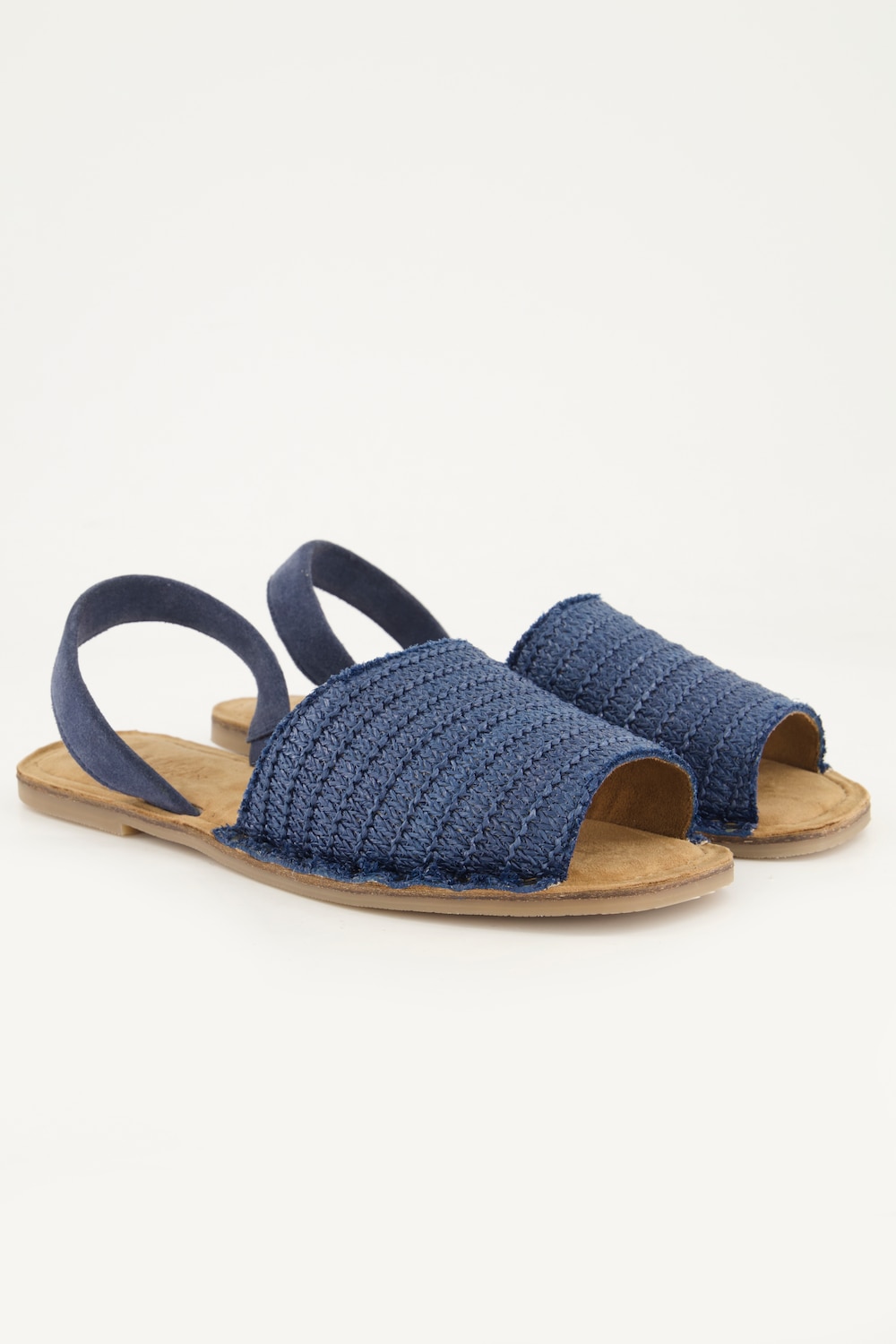 Slingback-Sandale, Damen, blau, Größe: 44, Sonstige, Ulla Popken von Ulla Popken