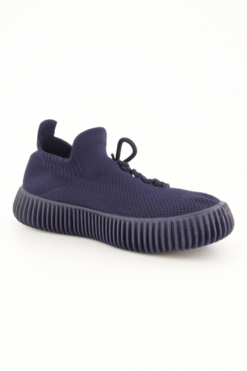 Sock-Sneaker, Damen, blau, Größe: 42, Synthetische Fasern, Ulla Popken Sock-Sneaker, Damen, blau, Größe: 42, Synthetische Fasern, Ulla Popken von Ulla Popken