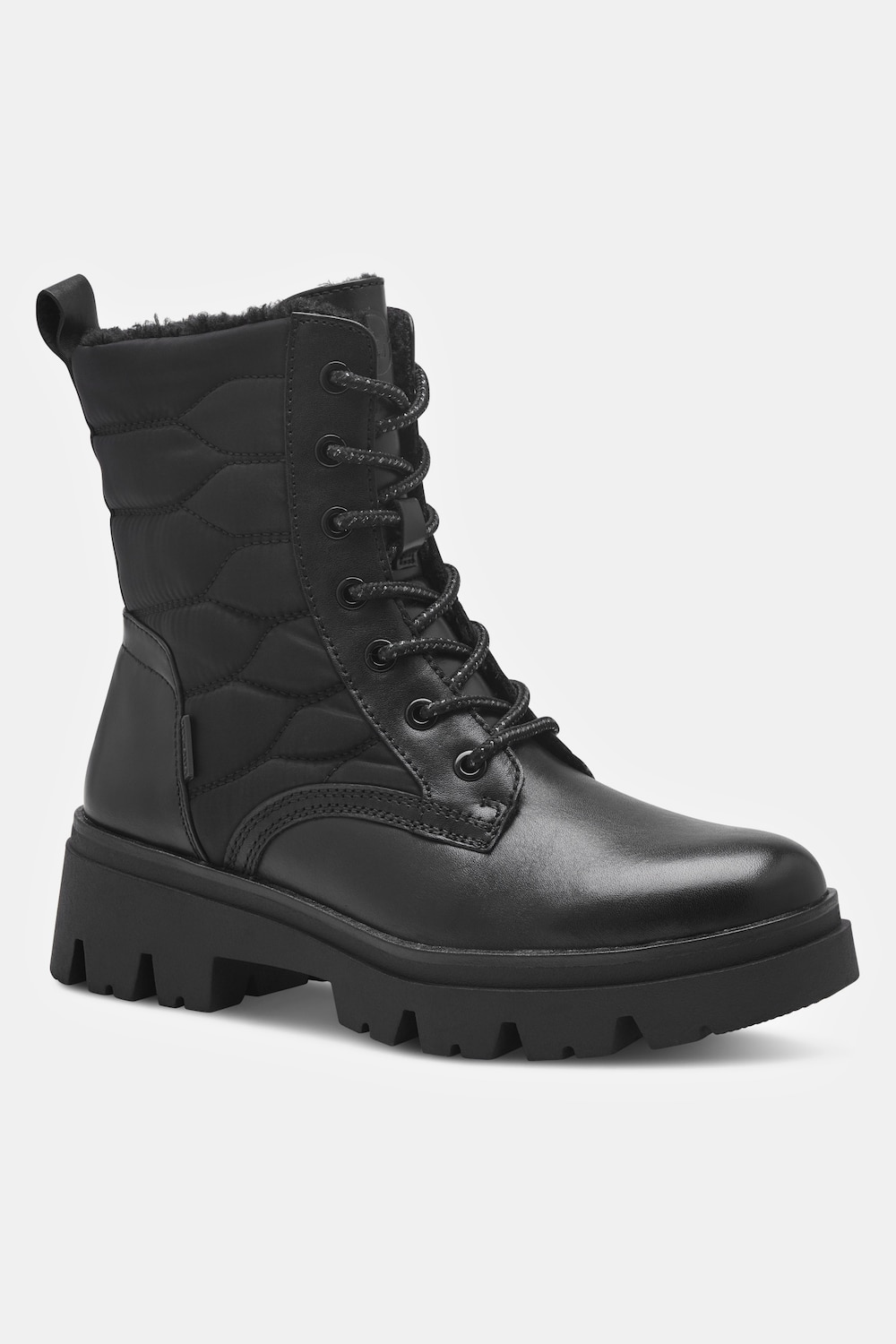 Tamaris Stiefeletten, Damen, schwarz, Größe: 38, Leder, Ulla Popken Tamaris Stiefeletten, Damen, schwarz, Größe: 38, Leder, Ulla Popken von Ulla Popken