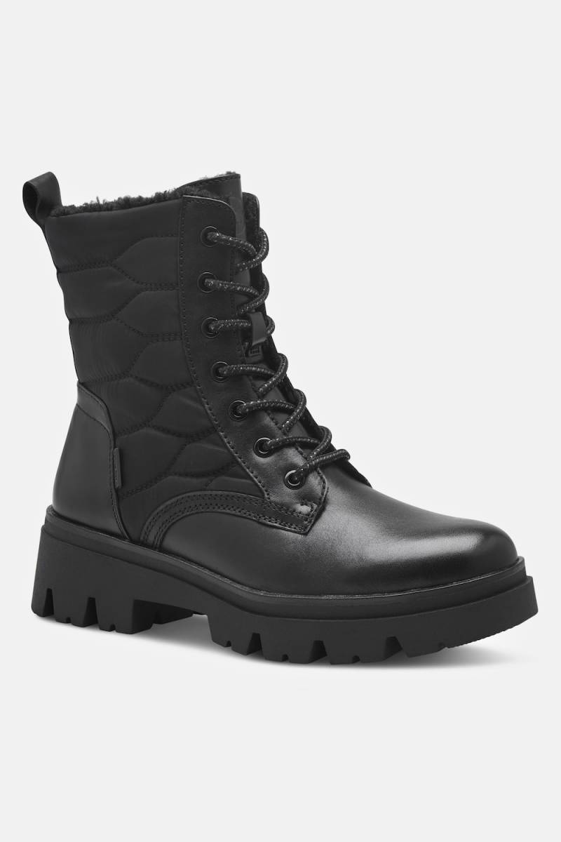 Tamaris Stiefeletten, Damen, schwarz, Größe: 38, Leder, Ulla Popken Tamaris Stiefeletten, Damen, schwarz, Größe: 38, Leder, Ulla Popken von Ulla Popken