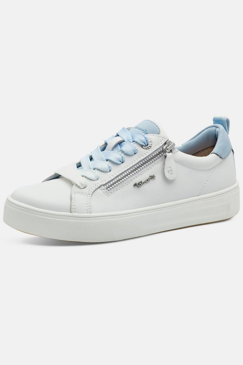 Tamaris Comfort Leder-Sneaker, Damen, weiß, Größe: 38, Sonstige/Leder/Synthetische Fasern, Ulla Popken Tamaris Comfort Leder-Sneaker, Damen, weiß, Größe: 38, Sonstige/Leder/Synthetische Fasern, Ulla Popken von Ulla Popken