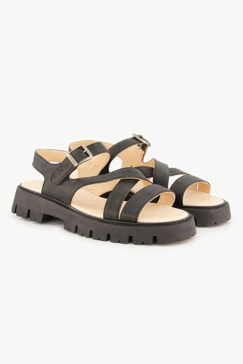 Trekking-Sandalen, Damen, schwarz, Größe: 41, Leder, Ulla Popken Trekking-Sandalen, Damen, schwarz, Größe: 41, Leder, Ulla Popken von Ulla Popken