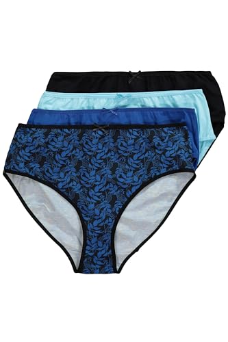 Ulla Popken, Damen, große Größen, 4er Pack Midi-Slips, Honey Hut von Ulla Popken