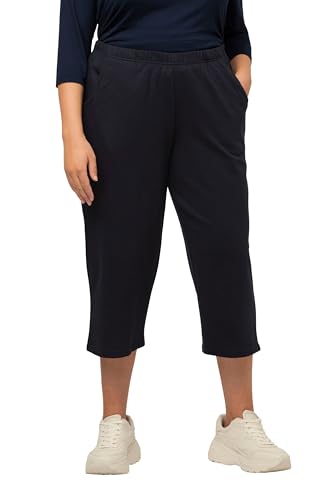 Ulla Popken Damen 7/8-jogginghose Hose, Jeans Blau, 58-60 EU von Ulla Popken