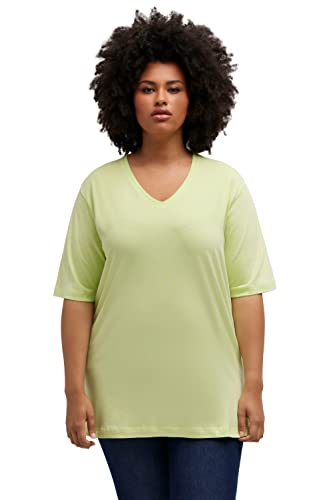 Ulla Popken, Damen, große Größen, Basic-V-Shirt von Ulla Popken