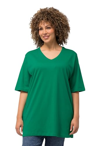 Ulla Popken, Damen, große Größen, Basic-V-Shirt von Ulla Popken