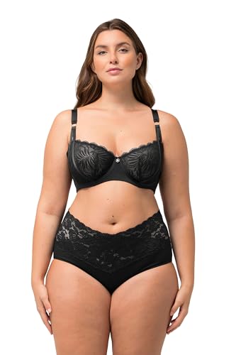 Ulla Popken, Damen, große Größen, Bügel-BH, Spitze, Mesh, Geteilte Träger, Cup C - E Ulla Popken, Damen, große Größen, Bügel-BH, Spitze, Mesh, Geteilte Träger, Cup C - E von Ulla Popken