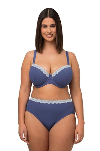 Ulla Popken, Damen, große Größen, Bügel-BH, Spitze, Rippjersey, Softcups, Cup B - D von Ulla Popken