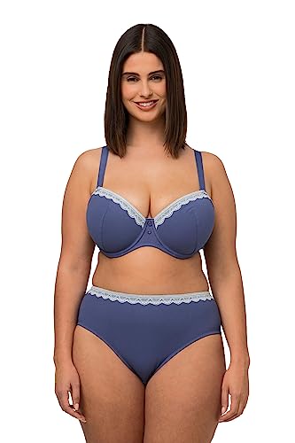 Ulla Popken, Damen, große Größen, Bügel-BH, Spitze, Rippjersey, Softcups, Cup B - D von Ulla Popken