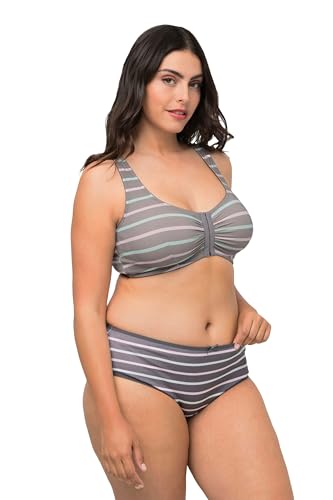 Ulla Popken, Damen, große Größen, Bustier, Stripes, Butterfly von Ulla Popken