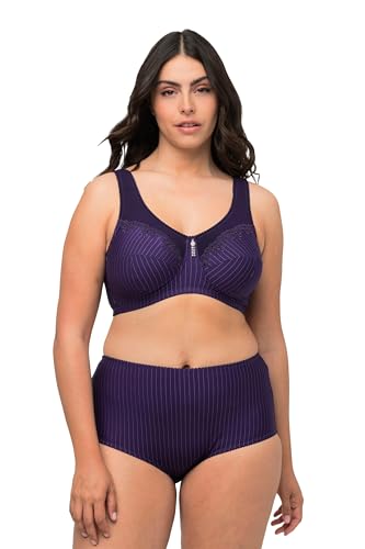 Ulla Popken Damen Entlastungs, Cup C-G BH, Lilablau, 105G von Ulla Popken