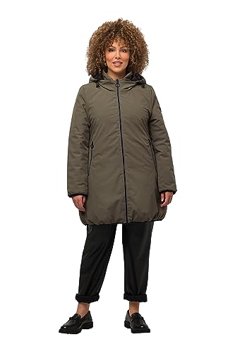 Ulla Popken Damen HYPRAR Jacke, graugrün, 50-52 von Ulla Popken