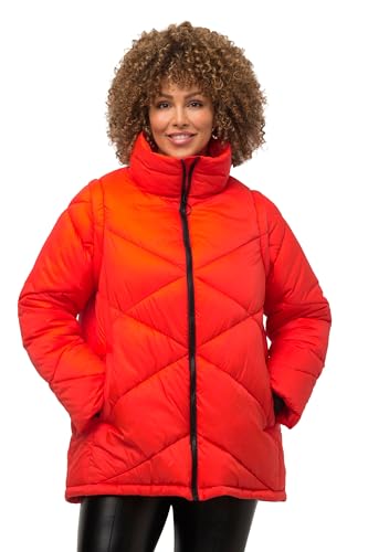 Ulla Popken Damen HYPRAR Jacke, dunkelorange, 50-52 von Ulla Popken