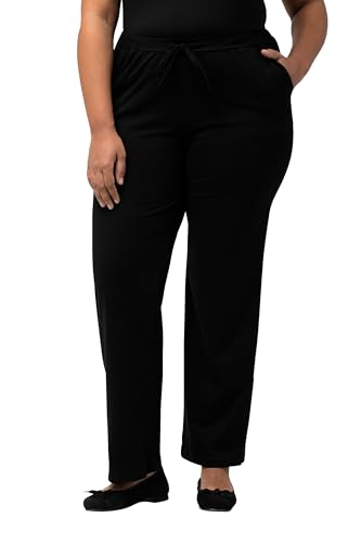 Ulla Popken Damen Jerseyhose Hosen, Schwarz 5, 40W / 30L EU Ulla Popken Damen Jerseyhose Hosen, Schwarz 5, 40W / 30L EU von Ulla Popken