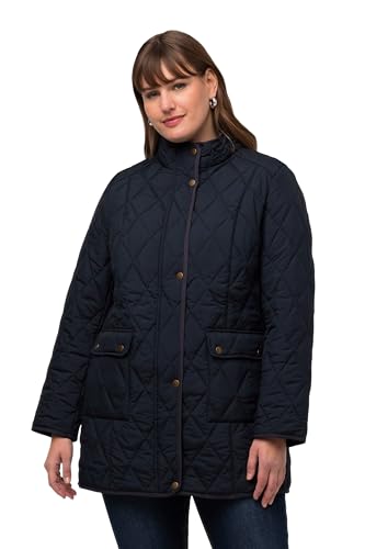 Ulla Popken, Damen, große Größen, Landhaus Steppjacke mit Fasan-Futter von Ulla Popken