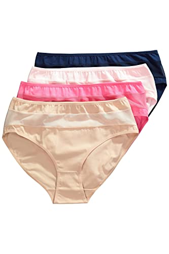 Ulla Popken, Damen, große Größen, Midi-Slips, 4er-Pack von Ulla Popken