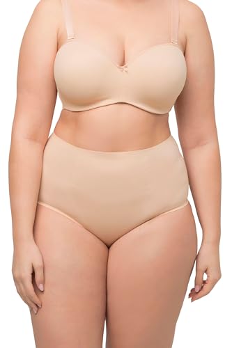 Ulla Popken Damen, Bodyforming-Einsatz, High Waist, Shapewear Miederhosen, Champagner, 50-52 von Ulla Popken