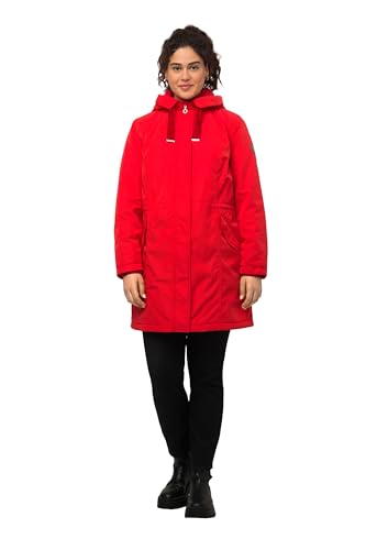 Ulla Popken, Damen, große Größen, Performance-Parka, Steppeinsatz, 2-Wege-Zipper, Kapuze Ulla Popken, Damen, große Größen, Performance-Parka, Steppeinsatz, 2-Wege-Zipper, Kapuze von Ulla Popken