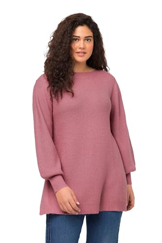 Ulla Popken Damen U-Bootaussschnitt Pullover, Himbeere, 46-48 von Ulla Popken