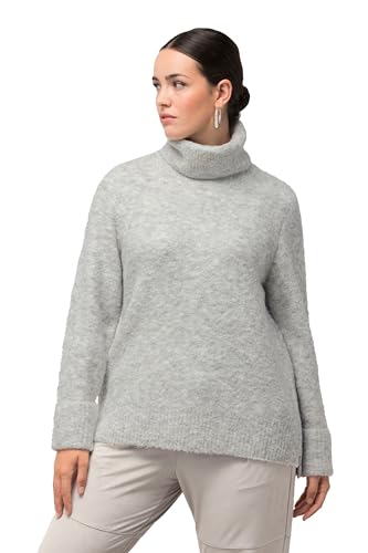 Ulla Popken, Damen, große Größen, Rollkragen Pullover, Uni von Ulla Popken